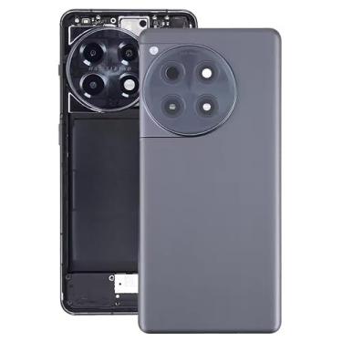 Imagem de Capa traseira para OnePlus 12R CPH2609 CPH2585, peças sobressalentes, capa traseira, bateria, capa traseira com lente de câmera