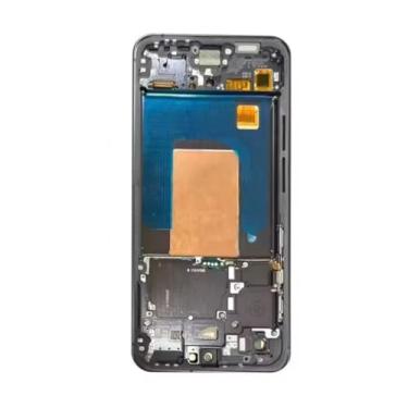 Imagem de Para tela LCD Samsung S24 FE para Samsung s24fe LCD S721B S721B/DS S721U1 S721W S7210 S721N Moldura (moldura preta global)