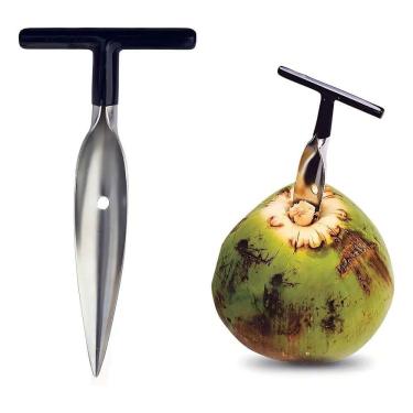 Imagem de 2X Abridor Furador De Coco Verde