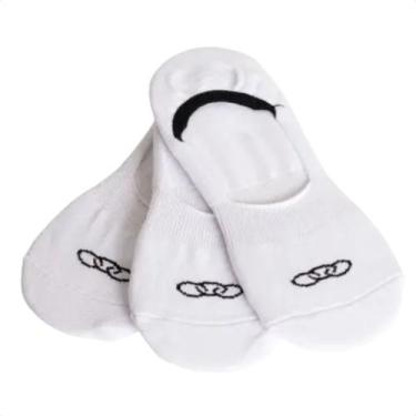 Imagem de Kit Meia Invisivel Olympikus, Branco, 39/44