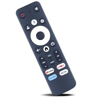 Imagem de ZWP Controle remoto de voz de substituição GTV-RC-AU compatível com EKO Google TV com teclas de atalho