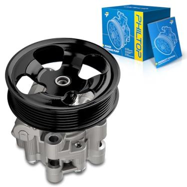 Imagem de PHILTOP Bomba de direção hidráulica 965498 com polia, adequada para Avalon 2005-2012, ES350 2007-2012, Camry 3.5L 2007-2011, substitui OE 4431007040, 4431033170, 6051P, 965498