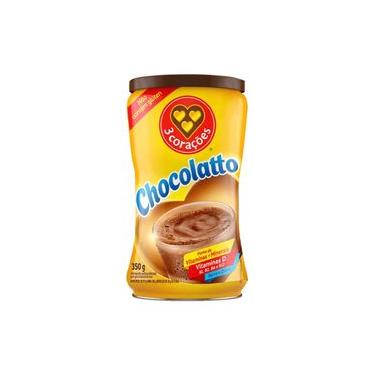 Imagem de Achocolatado Chocolatto 3 Corações Lata 350g