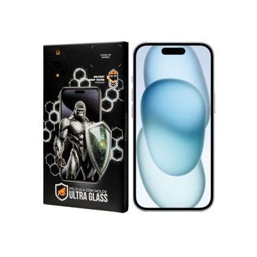 Imagem de Película para iPhone 15 Plus - Ultra Glass - Preta - Gshield