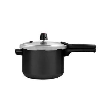 Imagem de Panela de Pressão 4,5L Panelux Magnific em Alumínio com Antiaderente PTFE - Grafite