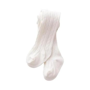 Imagem de Meias-calças De Malha De Algodão Respirável Para Bebês Meninas E Menin