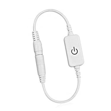 Imagem de Mingzhe Mini Led Dimmer Interruptor de Toque Led Tira Luz Controlador Brilho No Interruptor Aplicável para Várias Lâmpadas Monocromáticas (Branca)