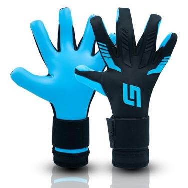 Imagem de GRIPMODE Luvas de goleiro masculinas Aqua Hybrid 2.0 - Luvas de goleiro de futebol com cobertura da Griptec para todos os climas - luvas de futebol para crianças, adolescentes e adultos - tamanho 8