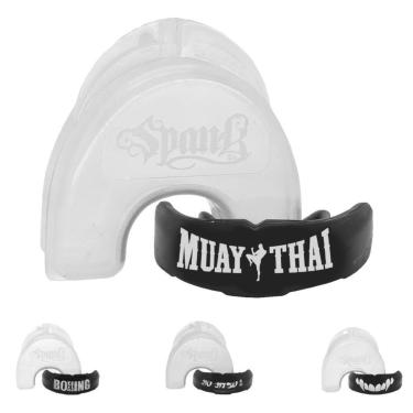 Imagem de Protetor Bucal Muaythai Jiu Jitsu Boxe Vampiro Com Estojo - Spank-Unissex