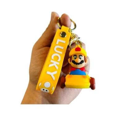 Imagem de Chaveiro De Figura De Ação Super Mario Bros, Brinquedo De Cartoon, Pre