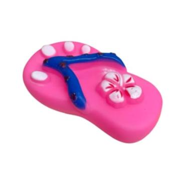 Imagem de Mordedor Pet Chinelo 12,5cm Cores Sortidas