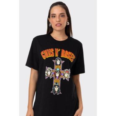 Imagem de Camiseta Guns N Roses Appetite For Destruction - Piticas, M, Preto, Un