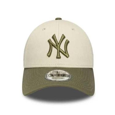 Imagem de Boné New Era 9FORTY New York Yankees MLB Bege Verde Bege UNI-Masculino