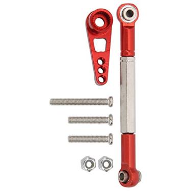 Imagem de SPYMINNPOO Peça de Atualização Leve de Ligação de Direção Em Liga de Alumínio para Carro RC MN86K, Fácil Instalação para Carro de Controle Remoto de Esteira 1:12, Material Durável, Adequado para