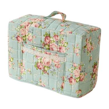 Imagem de Fiocias Capa para Máquina de Costura com Bolsos para Acessórios - Proteção Prática para Bancadas, Oficinas E Colecionadores, Style E