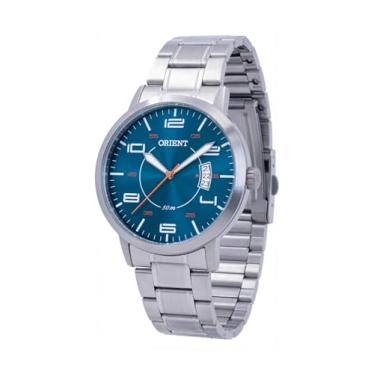 Imagem de Relogio Orient Masculino Azul Eternal Analogico Prata MBSS1381 D2SX