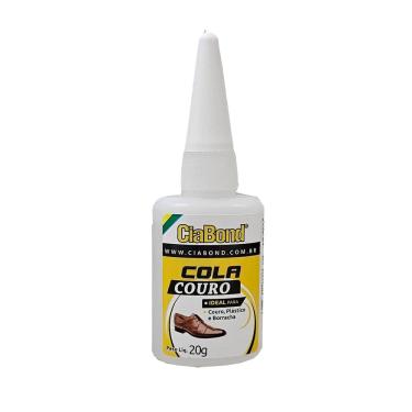 Imagem de Cola COURO Sintético Natural Instantâneo 20g