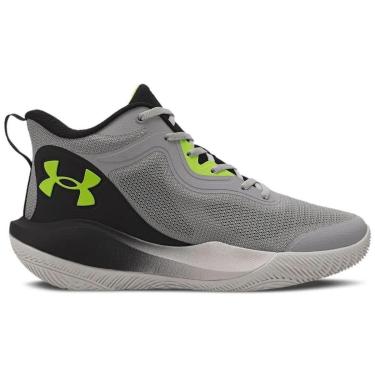 Imagem de Tênis Under Armour Bankshot Cinza Masculino-Masculino