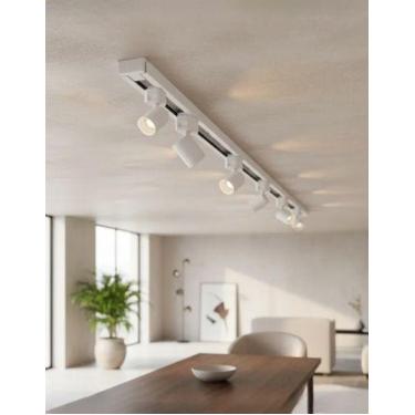 Imagem de Trilho Eletrificado 1,5m + 6 Spots 20w Led Minimalista Biv - Bela Home