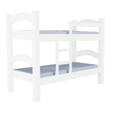 Imagem de Beliche Robusta para Colchão 88 cm Arauna 889, Branco