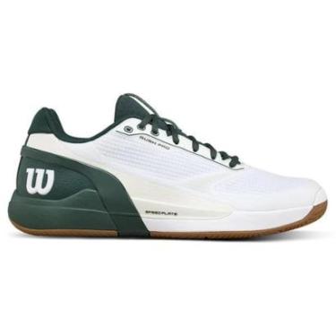 Imagem de Tênis Wilson Rush Pro 5 Branco e Verde Masculino-Masculino