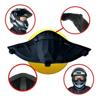 Imagem de Narigueira Alta Com Clip Espuma Hjc Ls2 Ff358 Mormaii Norisk - Congrat