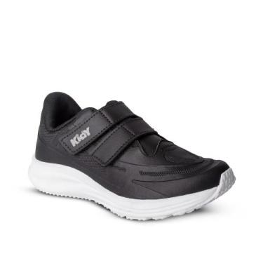 Imagem de Tênis Kidy Menino Super Conforto Respitec Preto Infantil -, 28, Preto