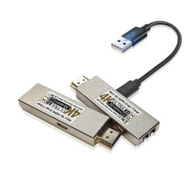 Imagem de Extensor de fibra Zhpuostd Mini 4K HDMI 4Kx2K 30Hz 300m OM3