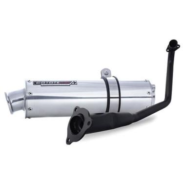 Imagem de Escape / Ponteira Coyote RS1 em Alumínio Redondo - Factor DX 150 Ano 2