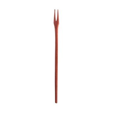 Imagem de Garfo Petisco Grande de Pau Madeira 22 Cm - Colheres de Pau