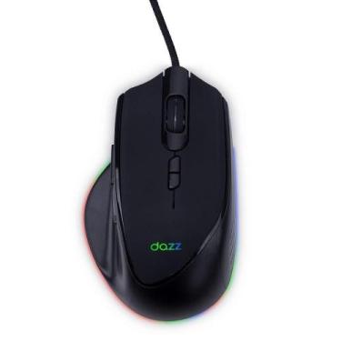 Imagem de Mouse Gamer Dazz Colossus 12000 Dpi Preto Para Pc E Notebook