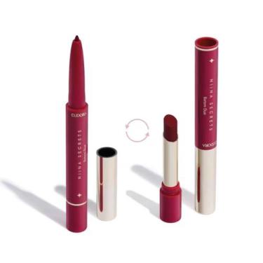 Imagem de Batom Avelã Duo Perfect Match Niina Secrets 1,65g Eudora