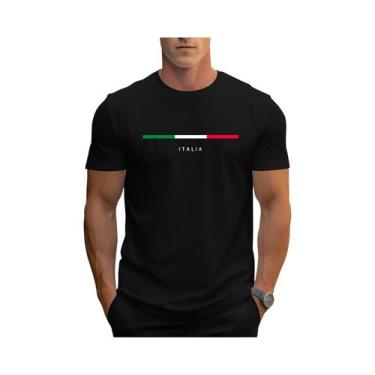 Imagem de Camiseta Masculina plus Size De Verão Em Algodão Casual Com Estampa IT