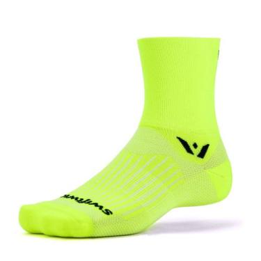 Imagem de Meia de Compressão Swiftwick Cano Médio  Aspire Neon, S
