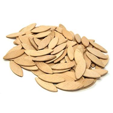 Imagem de WEN Biscoitos de madeira de bétula com certificação FSC JN111B para trabalhos em madeira, pacote com 100