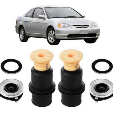 Imagem de 2 Kit Do Amortecedor Dianteiro Honda Civic 2004 2005 2006