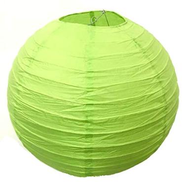 Imagem de Lanterna Luminária de Papel Oriental - 34cm - Cores