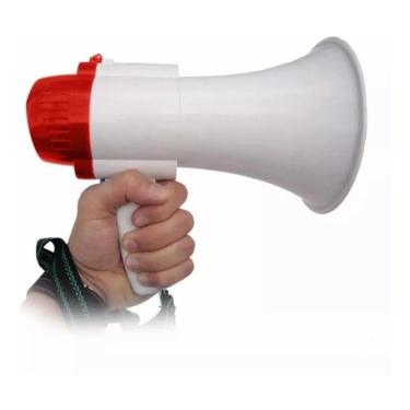 Imagem de Megafone Portatil Sirene Divulgar Campanha Eleitoral