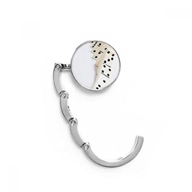 Imagem de Pai Gow Domino Gambling Gancho decorativo de mesa com fecho dobrável