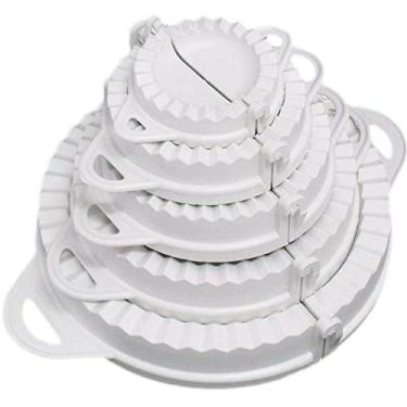 Imagem de Conjunto de 5 Formas Redondas para Fazer Pastéis e Risoles