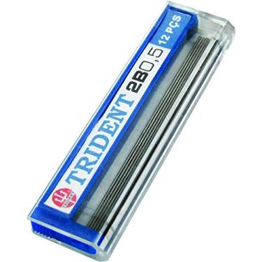 Imagem de Grafite para Lapiseira 2B, Trident GRAF-2B05, Preto, 0.5 mm