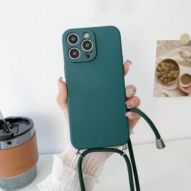 Imagem de Capa de telefone com alça de colar crossbody para Xiaomi 11T Mi 6X8 9 Se A2 11i 11X Pro 11 Lite 5G CC9 Mix 2S 3 4 Capa mole, X4, para 11i (2022)