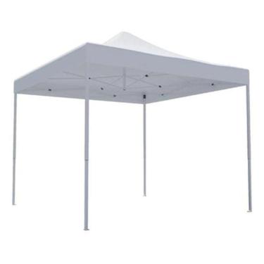 Imagem de Gazebo De Aco Importado Branco 3,2X3X3M Importado Polinesia