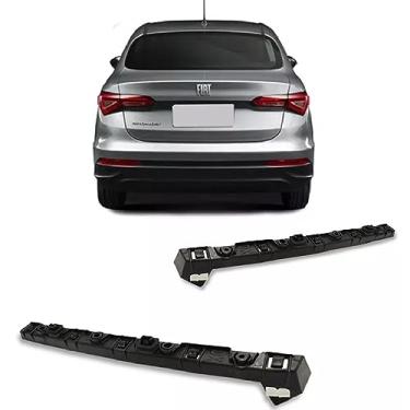 Imagem de Universo Car, Par Suporte Guia Parachoque Traseiro Cronos 2017 2018 2019 2020 2021 2022 2023