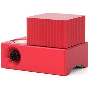 Imagem de Suporte de Giz, Ferramenta de Ponta de Taco Modelador de Ponta/scuffer/picareta para Taco de Bilhar (Vermelho)