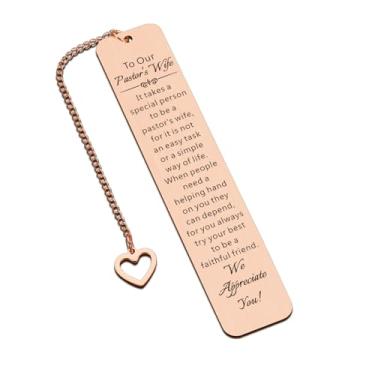 Imagem de Presentes de esposa de pastores para mulheres, presentes de agradecimento para esposa de pastores, presentes de Páscoa para pastores, marcadores cristãos, presentes de igreja, presente de aniversário