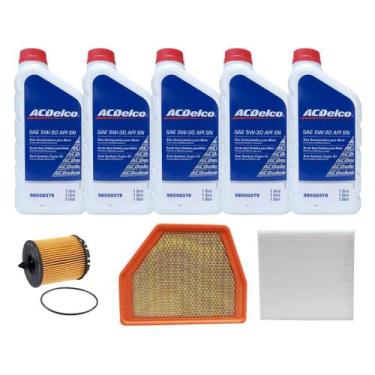 Imagem de Kit Troca De Óleo Chevrolet Captiva Gasolina 2.4 2008 - 2011 - GM