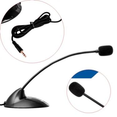 Imagem de Microfone Multimídia Omnidirecional Pc Notebook Telefone Melhor Efeito