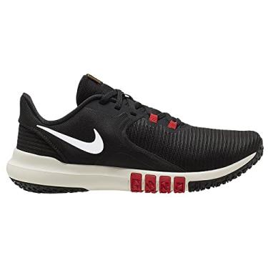Imagem de Nike Flex Control Tr4 Cross Trainer Tênis masculino, Preto/branco-cinza fumê - cinza fumê, 7.5