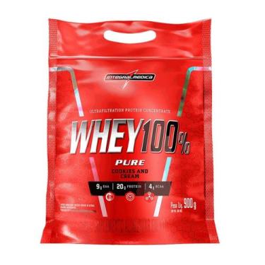 Imagem de Whey 100% pure integralmedica 900 gr, 900g, Cookies N Cream